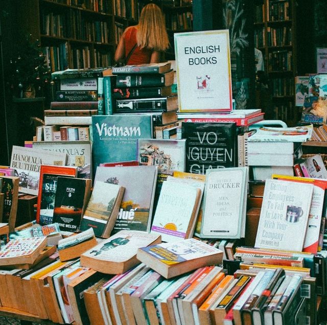 Book Street, Ho Chi Minh, Vietnam