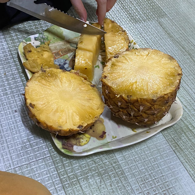 지리산 할머니 민박에서 먹은 야식