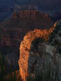 Sundown Spectacle: The Grand Finale at the Grand Canyon