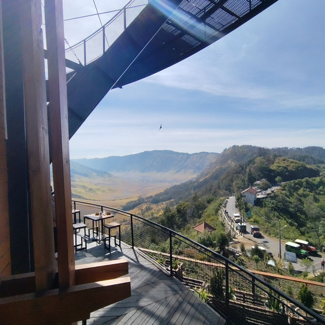 Best cafe ever in Bromo mountain