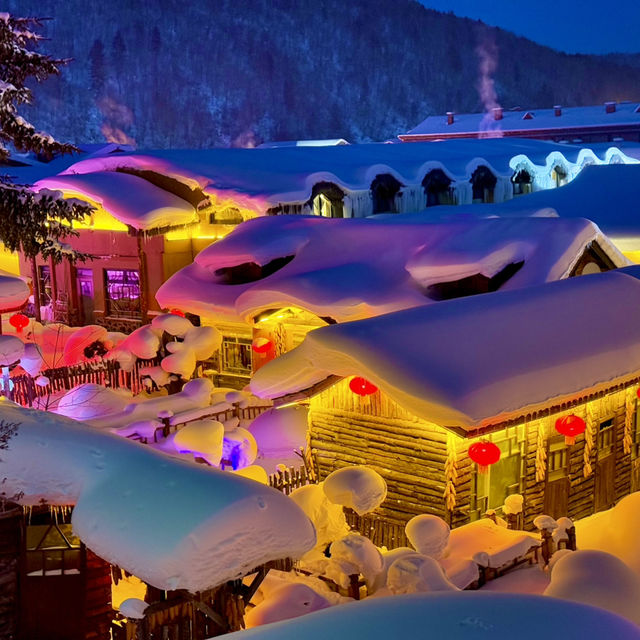 China Snow Town หมู่บ้านหิมะ 中国雪乡
