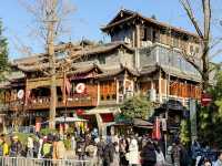 ถนนคนเดิน Kuanzhai Xiangzi แห่งเฉิงตู 🇨🇳