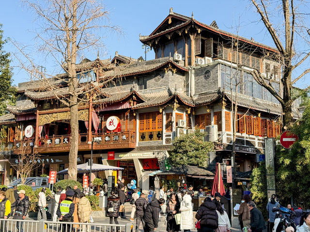 ถนนคนเดิน Kuanzhai Xiangzi แห่งเฉิงตู 🇨🇳