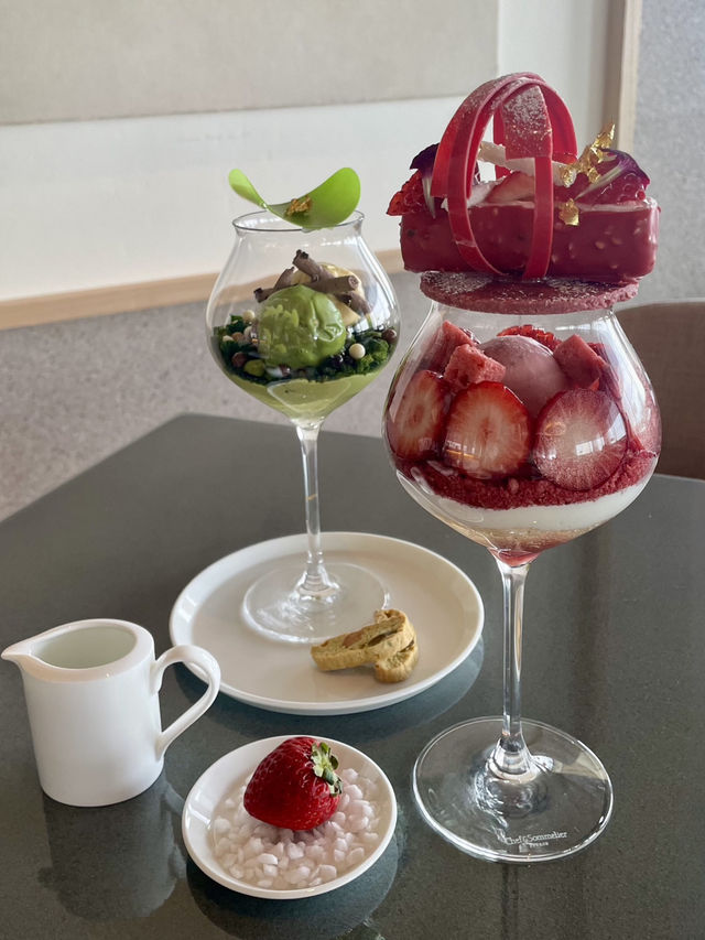 【福岡カフェ】芸術作品のようなパフェが食べれるよ