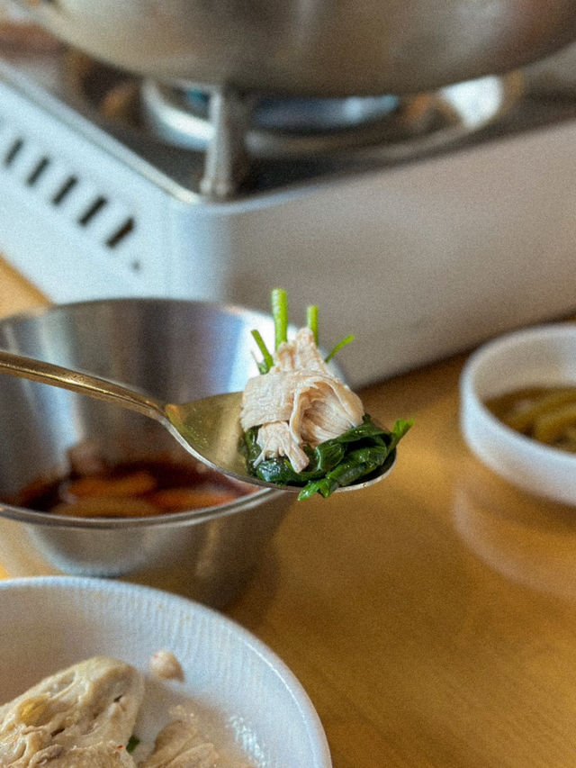 경주 향긋한 미나리 닭전골 맛집