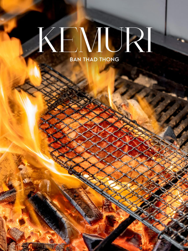 Kemuri ข้าวหน้าเนื้อย่างสุกี้ยากี้คิวยาวบรรทัดทอง🥩