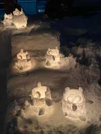 冬日白雪皚皚更替「小樽」