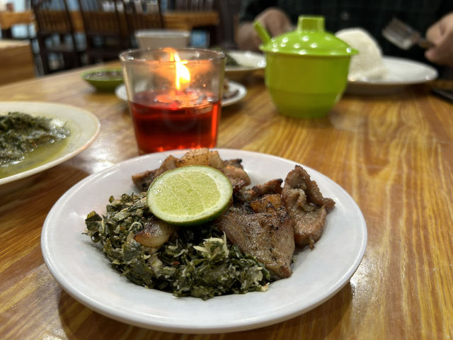 Batak Karo Traditional cuisine in BSD 