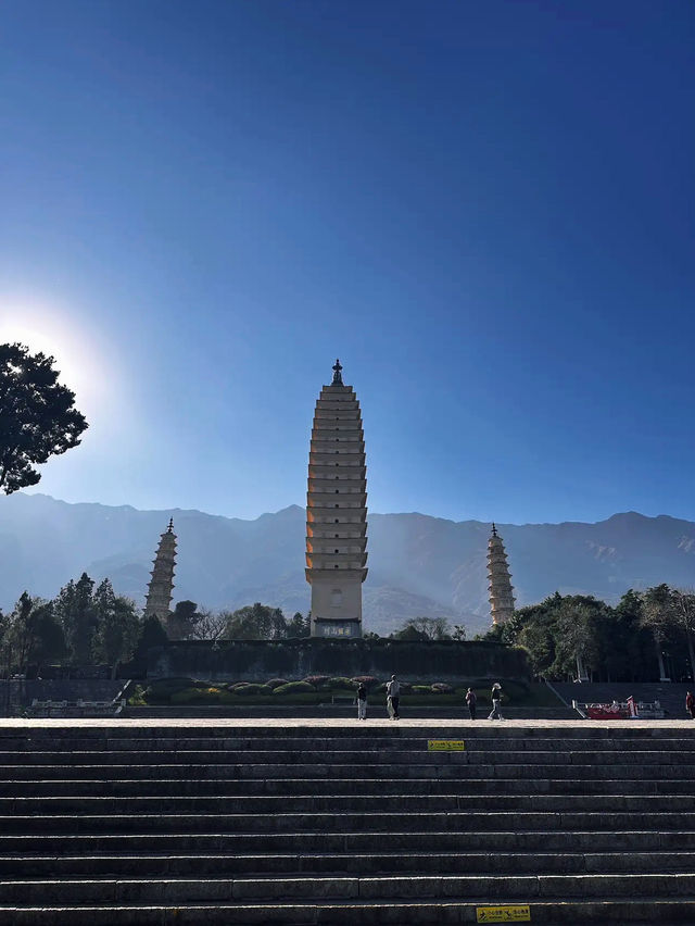 The Three Pagodas of Dali