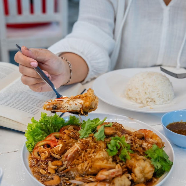 พิกัดร้านอาหารทะเลอร่อย เขาตะเกียบ - หัวหิน ✨🦐