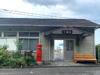 「海の見える駅」下灘駅
