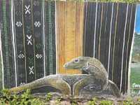 Flores Island Wall Art: A Colorful Tribute to Local Culture 🎨🐉🌱 