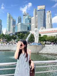 MERLION จุดแลนมาร์คแห่งหนึ่งของสิงคโปร์
