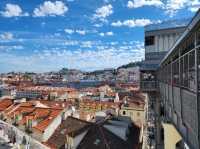 [🇵🇹リスボン] サンタジュスタエレベーターから眺めるリスボンの街並み