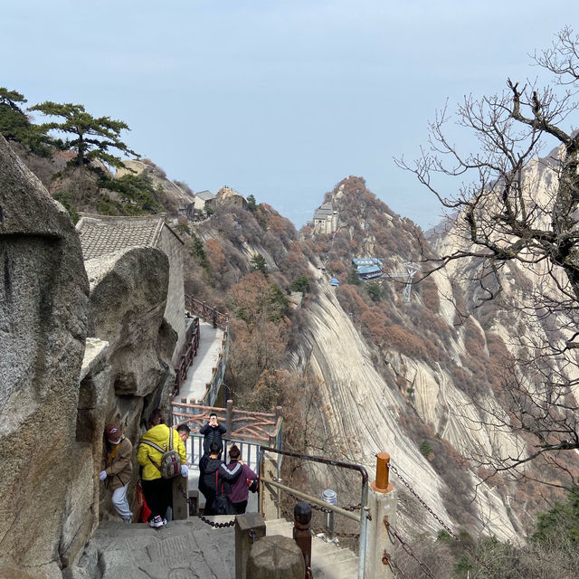 華山一日遊｜北上北下索道輕鬆行