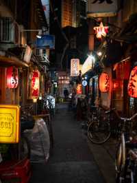 【レトロな光と影が交差する】三角地帯の夜スナップ📸🏮
