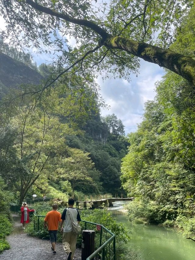 Hidden waterfall in Guizhou