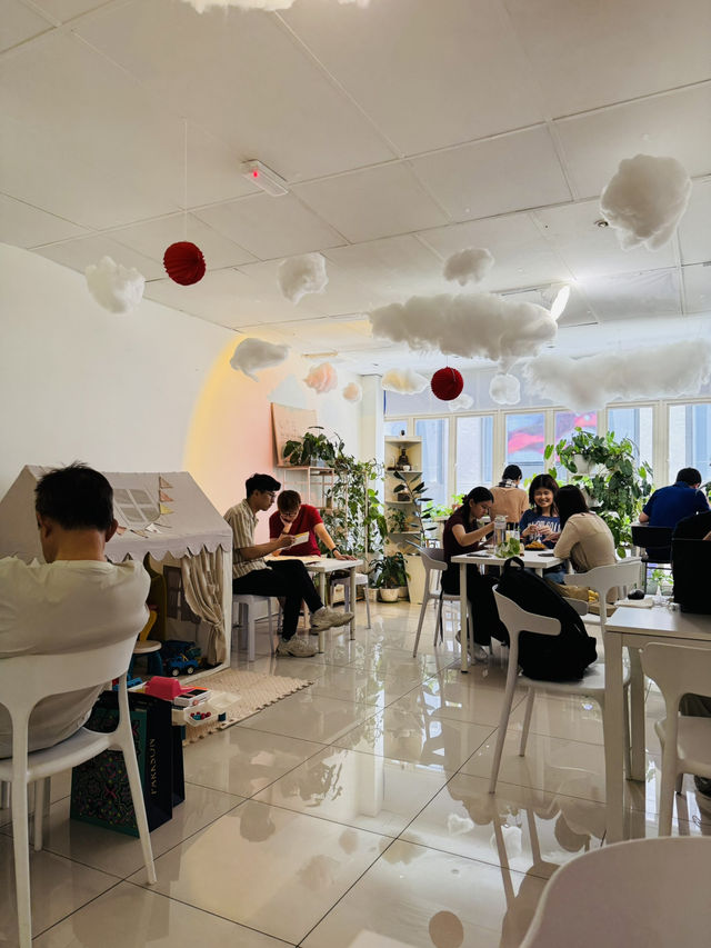 Roll Cakes and Cloudy Ceilings at Kita Coffee