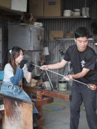 沖繩吹玻璃工作坊Sizuku Glass  