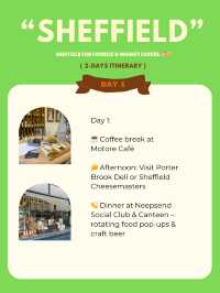 Sheffield for Foodies & Market Lovers 🍜