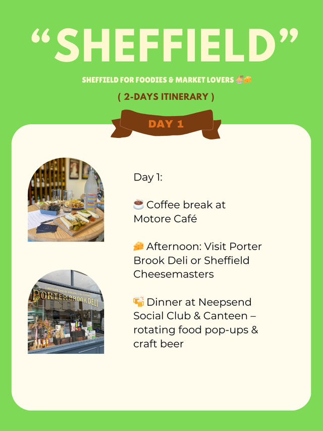 Sheffield for Foodies & Market Lovers 🍜