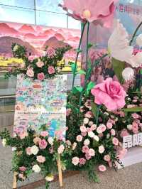 A SWEET FLORAL SURPRISE AT KUNMING INTERNATIONAL AIRPORT