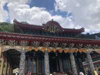 寶湖宮天地堂地母廟｜南投埔里「台版青瓦台」，壯麗宮殿與山巒美景交織的信仰聖地 