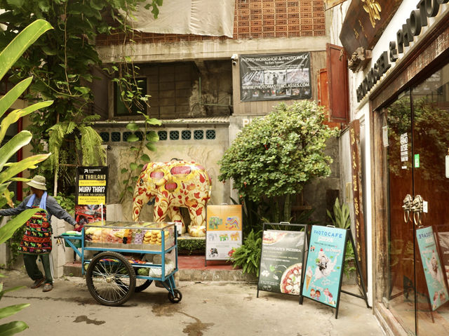曼谷｜環境優美 攝影主題咖啡旅宿！Photohostel & Photocafe 咖啡旅宿結合