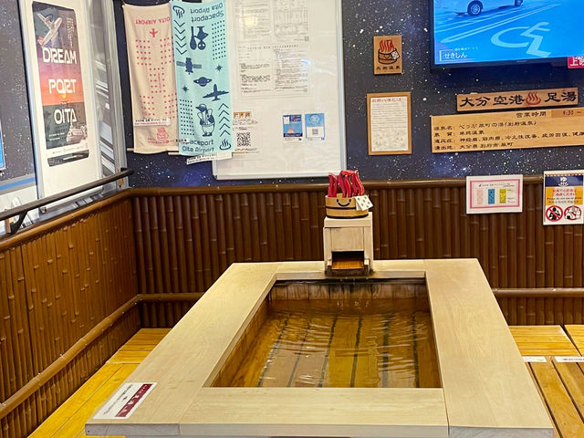 🇯🇵✈️空港無料足湯♨️ 機場裡的小療癒天堂 ✈️🇯🇵 
