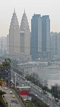 Beautiful view at Longmenhao Old Street, Chongqing