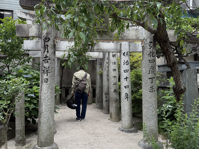 Kushida Shrine (ศาลเจ้าคุชิดะ) ในวันเงียบๆ