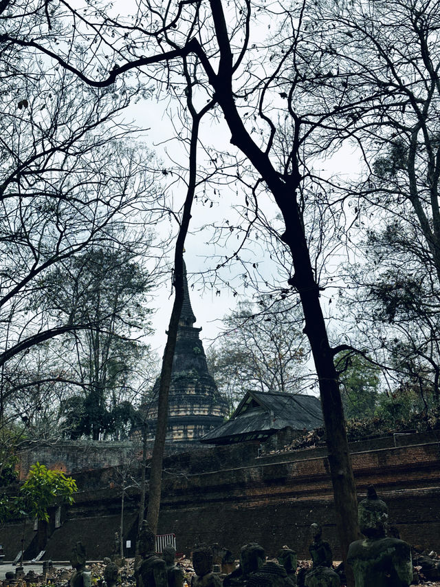 Wat Umong thriving meditation center of 13th century 