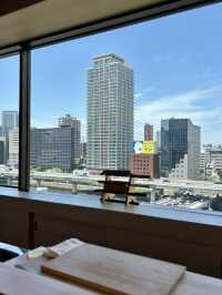 【大阪・北浜】美しい眺望と本格和食ランチ「きたはま 雅楽」