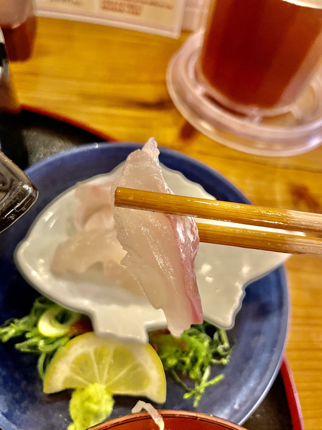 마쓰야마에서 도미밥을 안먹으면 손해에요! 간수이 로프웨이점