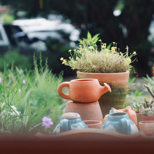 📍บ้านสวนกำไรสุข – คาเฟ่ริมน้ำกลางสวนในฉะเชิงเทรา 