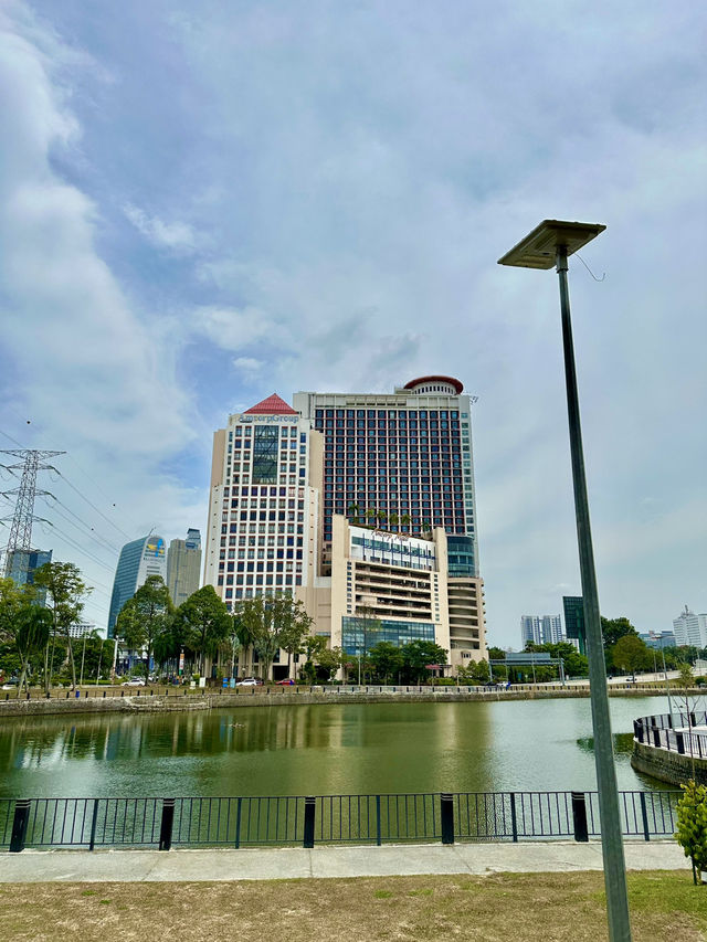 Urban Calm Beneath the Tracks: A Stroll Through Taman Jaya Park