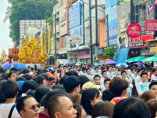 แห่เทียนอุบลราชธานี 2568 จ.อุบลราชธานี