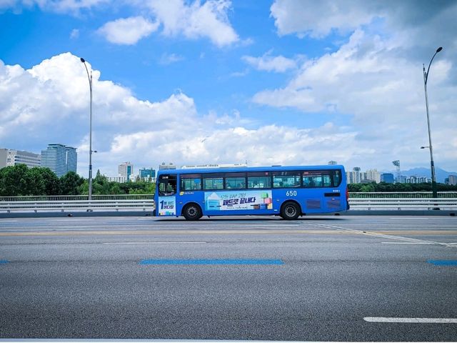 Korea busy street