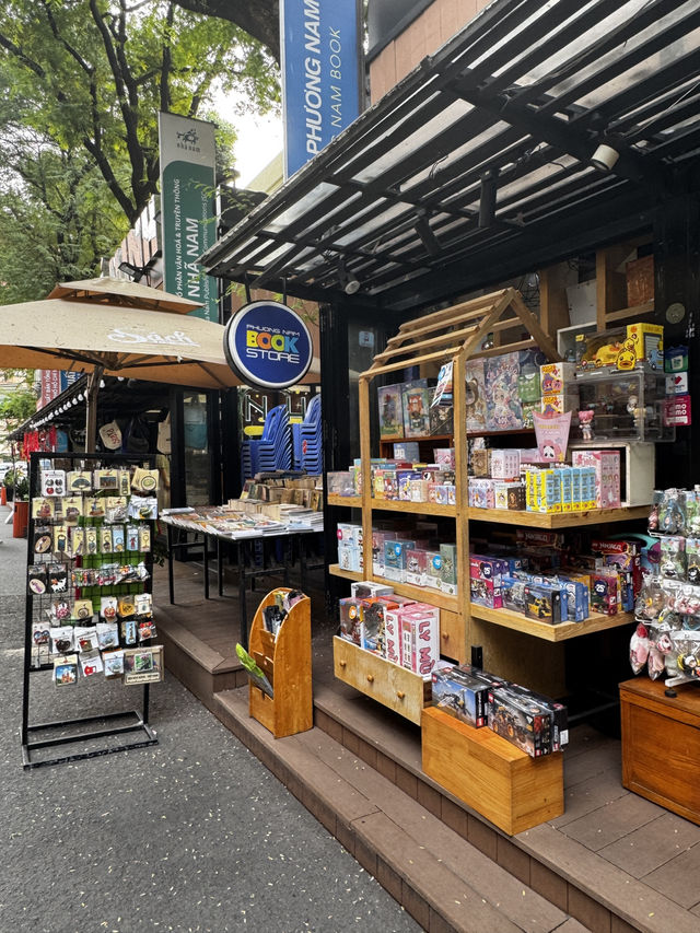 Bookstreet in Ho Chi Minh