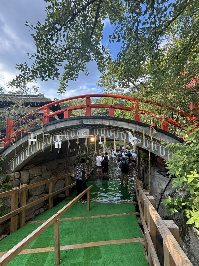 【日本・京都🇯🇵】夏の風物詩！下鴨神社「みたらし祭り」で心も体も清める⛩️