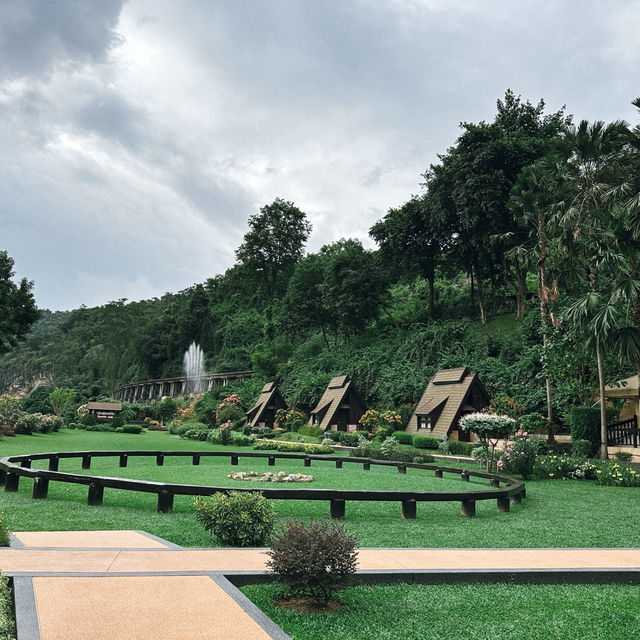 สวนไทรโยค รีสอร์ท ที่พักติดริมแม่น้ำแคว