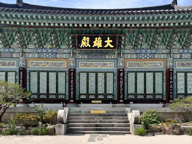 大邱🇰🇷｜大邱秘境古剎！符仁寺千年歷史與神秘四頭烏龜你看過嗎？🐢✨