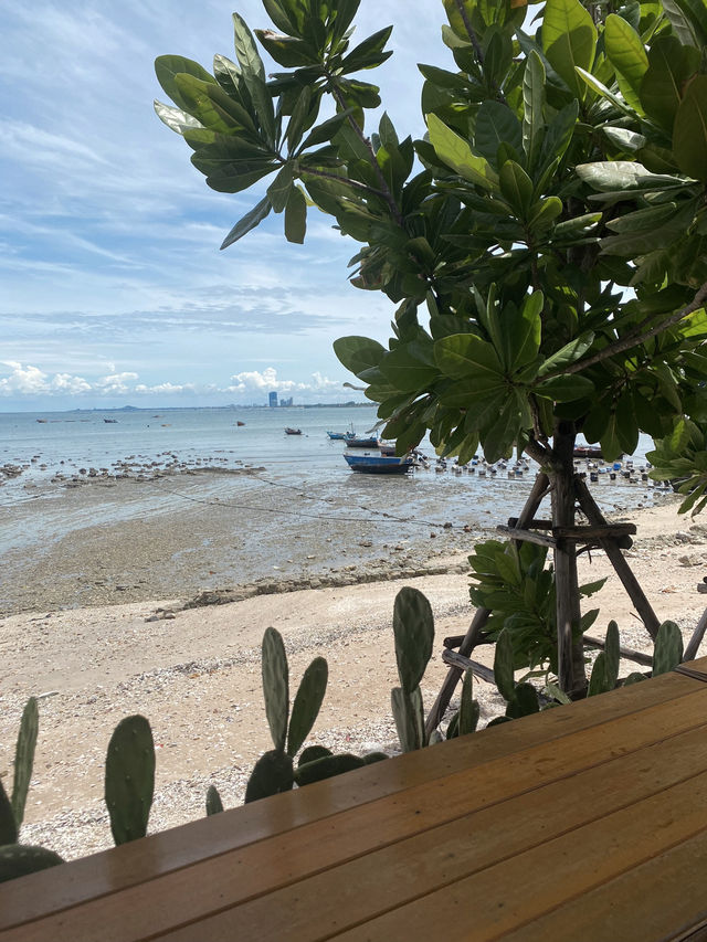 คาเฟ่ริมทะเล🏖️ศรีราชา ชลบุรี🏝️