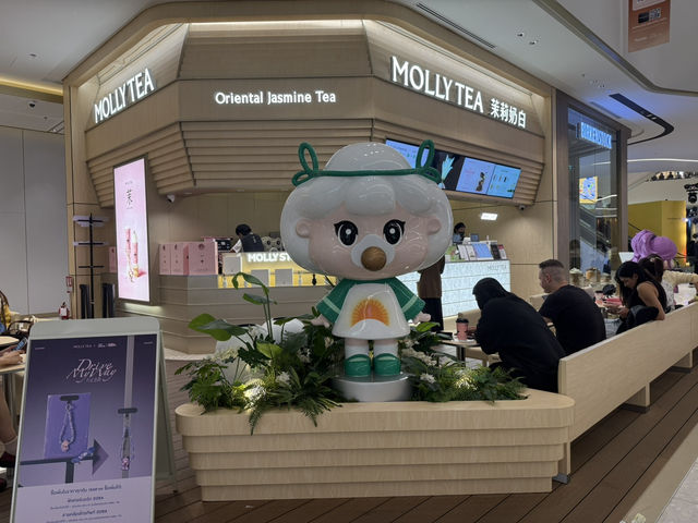  MOLLY TEA 🍵สาขาOne BKKชาหอมๆรู้สึกถึงความเป็นชา