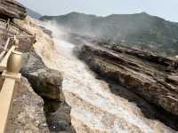 🌊 Hukou Waterfall — The Roaring Power of the Yellow River