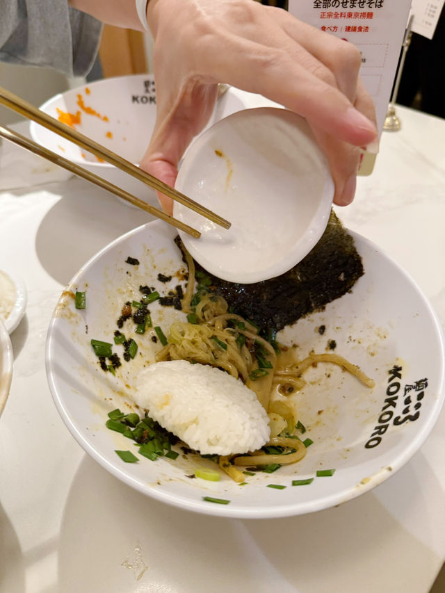 海膽沾麵登場！期間限定必食  