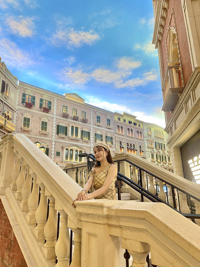 มุมถ่ายรูป The Venetian  มุมถ่ายรูป The Venetian