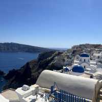 🇬🇷希臘聖托里尼-3 domes viewpoint