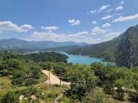 Tranquil Escape at Bovilla Reservoir in Tirana County