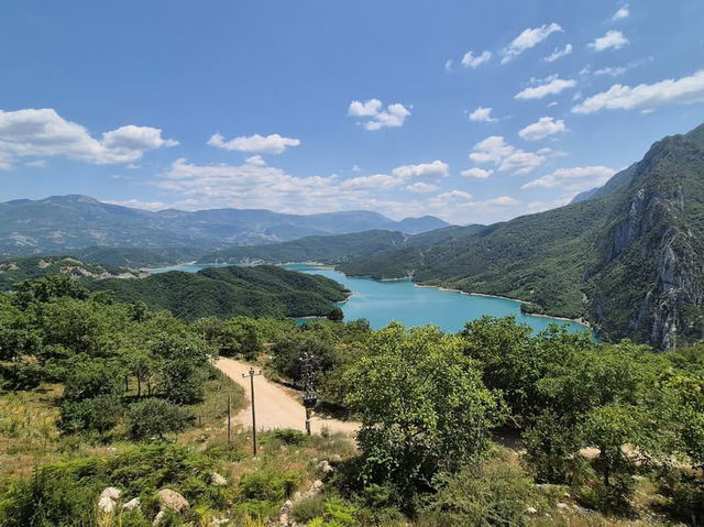 Tranquil Escape at Bovilla Reservoir in Tirana County